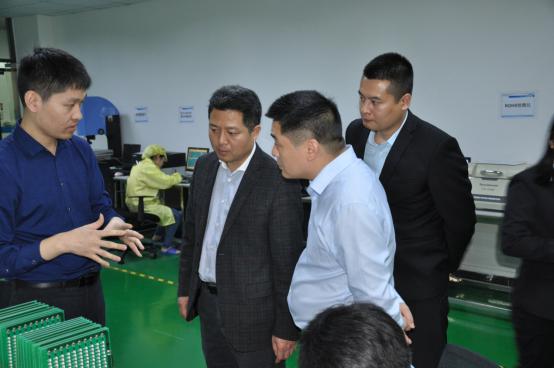 江西萍鄉五陂鎮政府領導蒞臨東科集團參觀交流